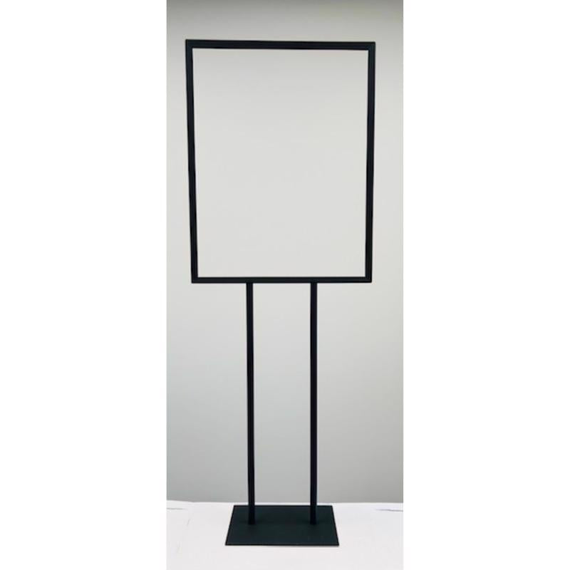 Black Metal Poster Frame Sign Holder 59 in. H X 22 in. W