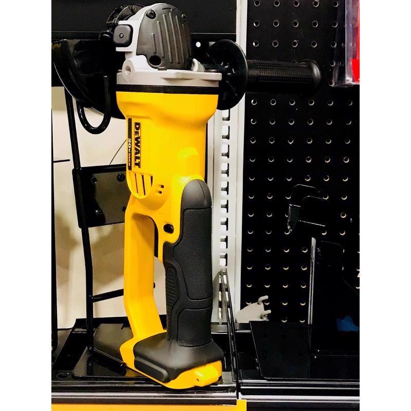 6 in. H X 4 in. W X 14.64 in. D Black Metal Grinder Tool Holder w/ tether Display