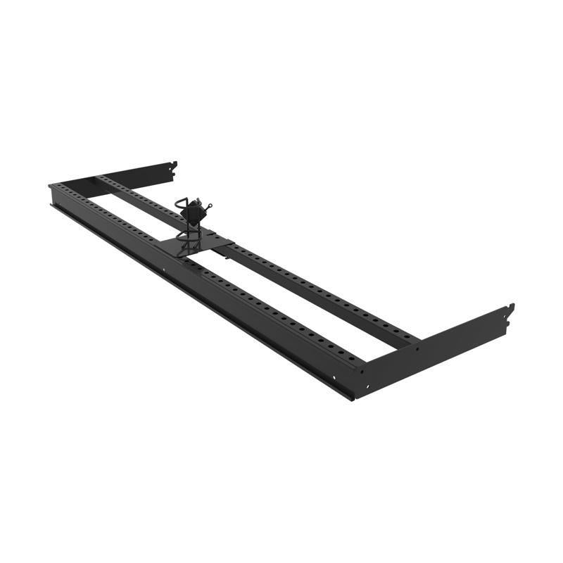 5 in. H X 4 in. W X 6 in. D Black Metal M12 Tool Holder w/ Tether Display