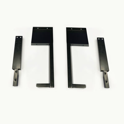 12 in. H X 12 in. W Black beam bracket Display Board Brackets Metal