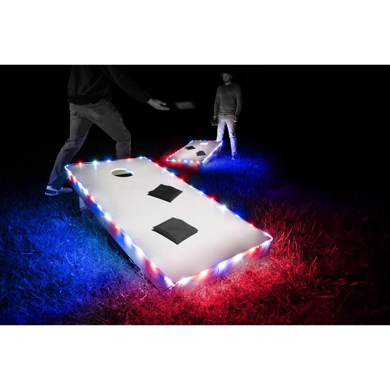 Brightz Toss Brightz Patriotic Corn Hole LED ABS Plastics