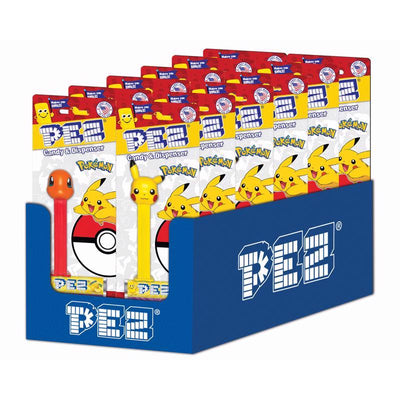PEZ Pokemon Fruit Candy and Dispenser 0.87 oz