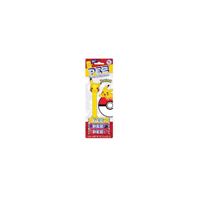 PEZ Pokemon Fruit Candy and Dispenser 0.87 oz