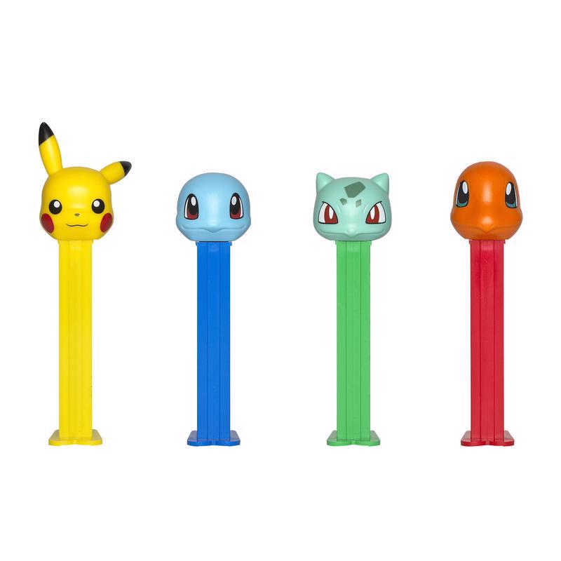 PEZ Pokemon Fruit Candy and Dispenser 0.87 oz