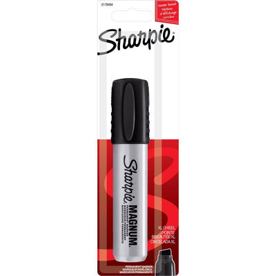 Sharpie Magnum Black Chisel Tip Permanent Marker