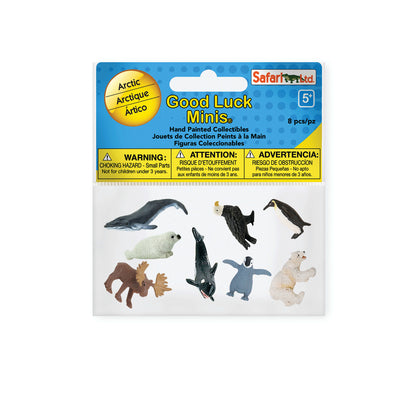 Safari Ltd. Good Luck Minis Arctic Fun Toys 8 pc