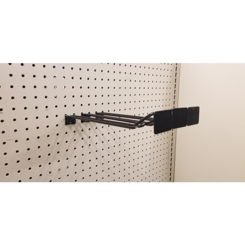 13.5 in. Black Metal Supply Line Hooks 5 pk
