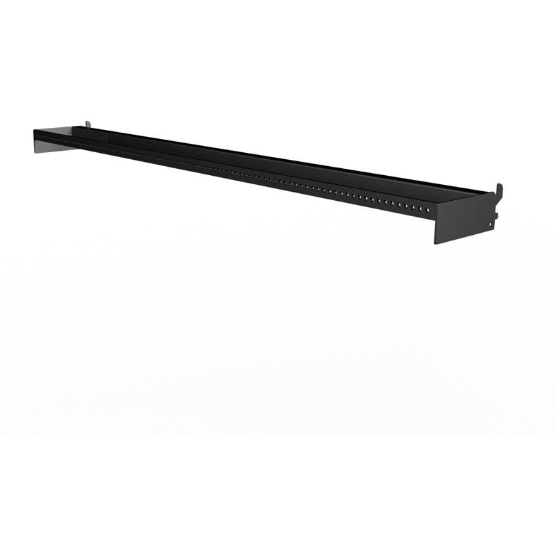Black Metal Crossbar 2.375 in. H X 6.00 in. W X 47.990 in. L