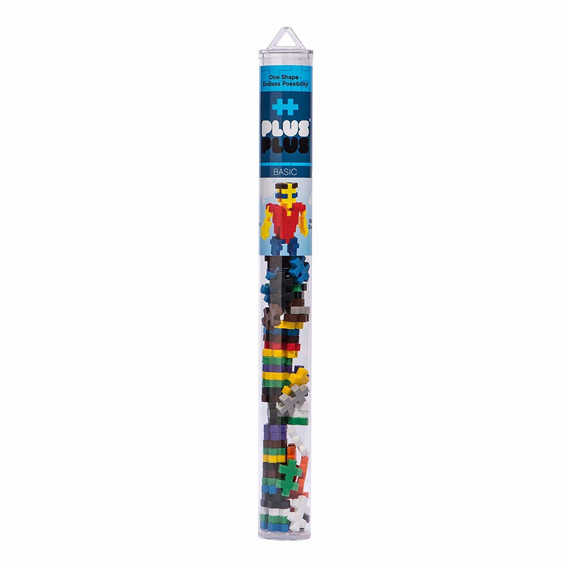 Plus-Plus Basic Mix Building Toy Multicolored 70 pc