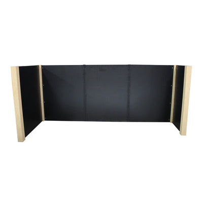 Cornerstone Paint Counter Black 50.3 in. H X 120 in. W X 44.6 in. D Wood