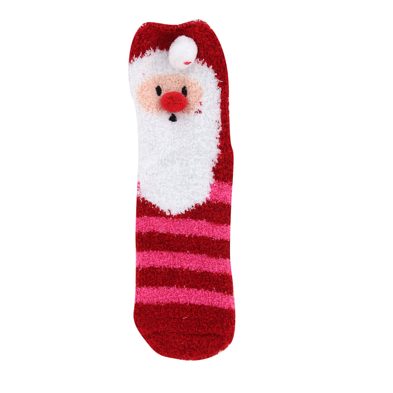 Cozy Cuties Unisex Fuzzy Socks Multicolored