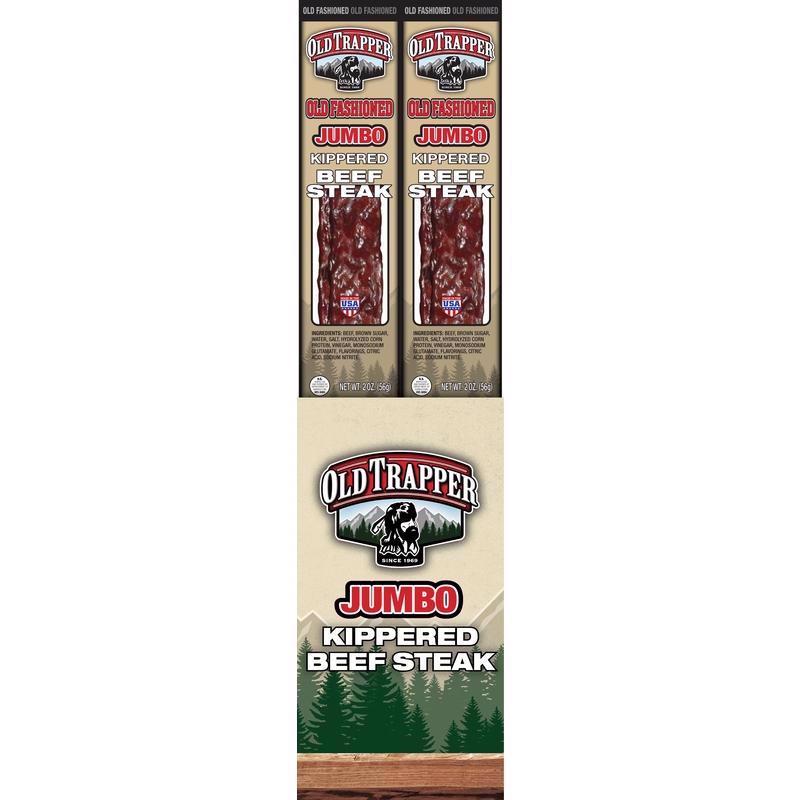 Old Trapper Old Fashioned Beef Steak 2 oz Bagged