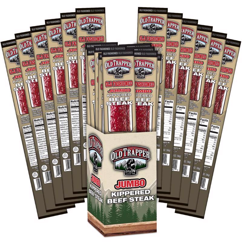 Old Trapper Old Fashioned Beef Steak 2 oz Bagged