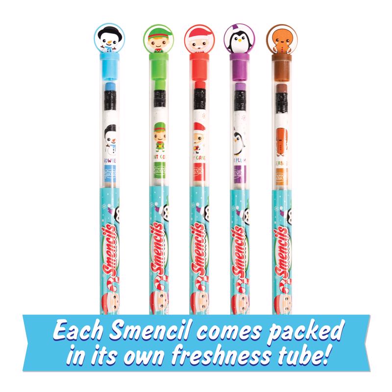 Smencils Holiday #2HB Scented Pencil 5 pk
