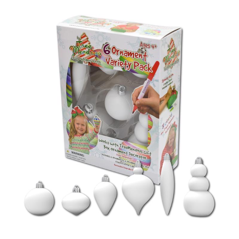 Hey Buddy Hey Pal Treemendous Christmas Ornament Plastic 6 pc