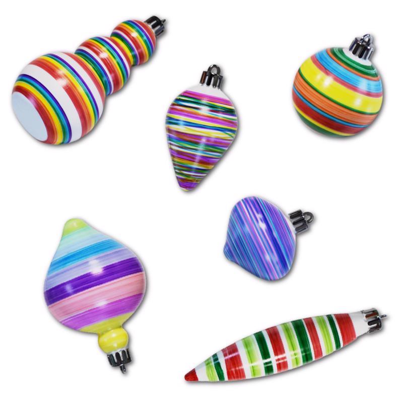 Hey Buddy Hey Pal Treemendous Christmas Ornament Plastic 6 pc