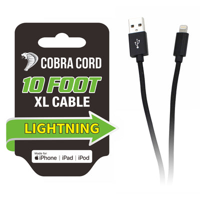 Diamond Visions Cobra Cord Lightening Apple Charging Cable