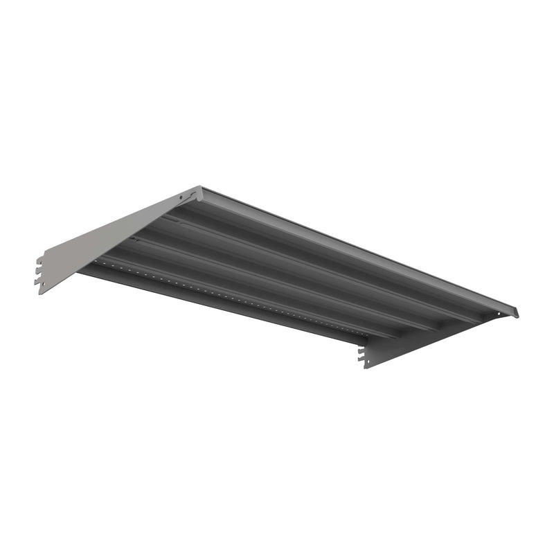 Lozier 48 in. W X 22 in. D Silver Steel DL Style Shelf 2 pk