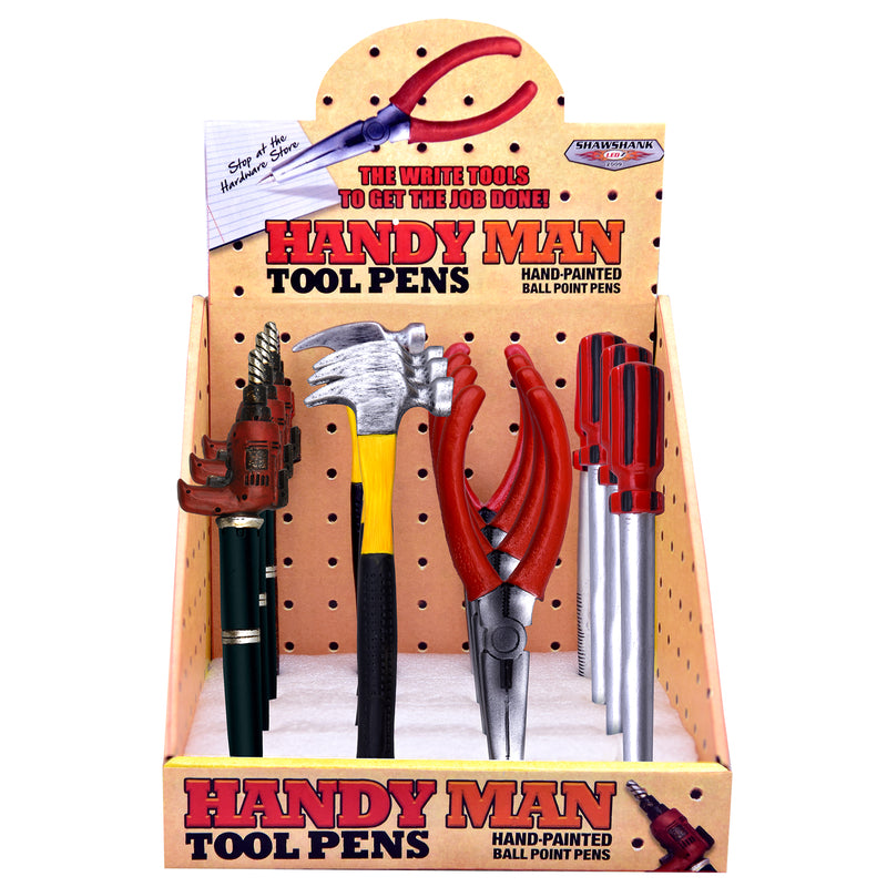 Shawshank LEDz Handy Man Tool Pens Plastic