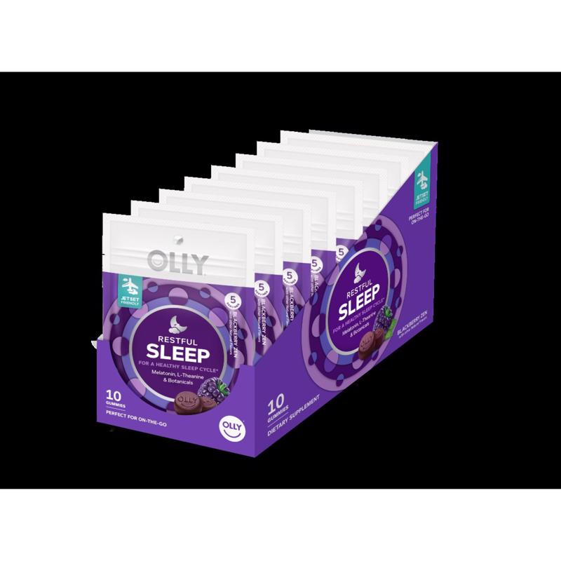 OLLY Purple Blackberry Zen Sleep Gummie 10 pc