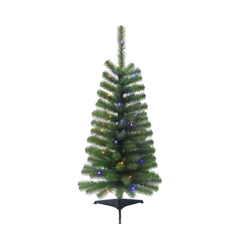 Celebrations 4 ft. Full LED 70 lights Color Changing Christmas Tree