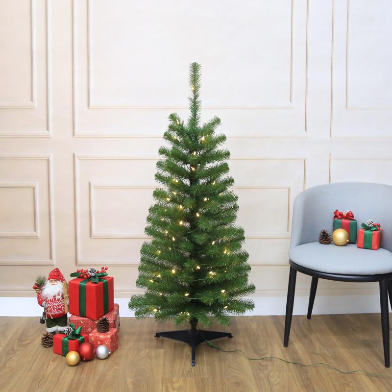 Celebrations 4 ft. Full LED 70 lights Color Changing Christmas Tree