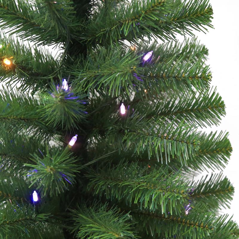 Celebrations 4 ft. Full LED 70 lights Color Changing Christmas Tree