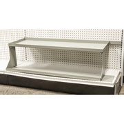 40 in. W Beige Steel Chain Pail Shelf
