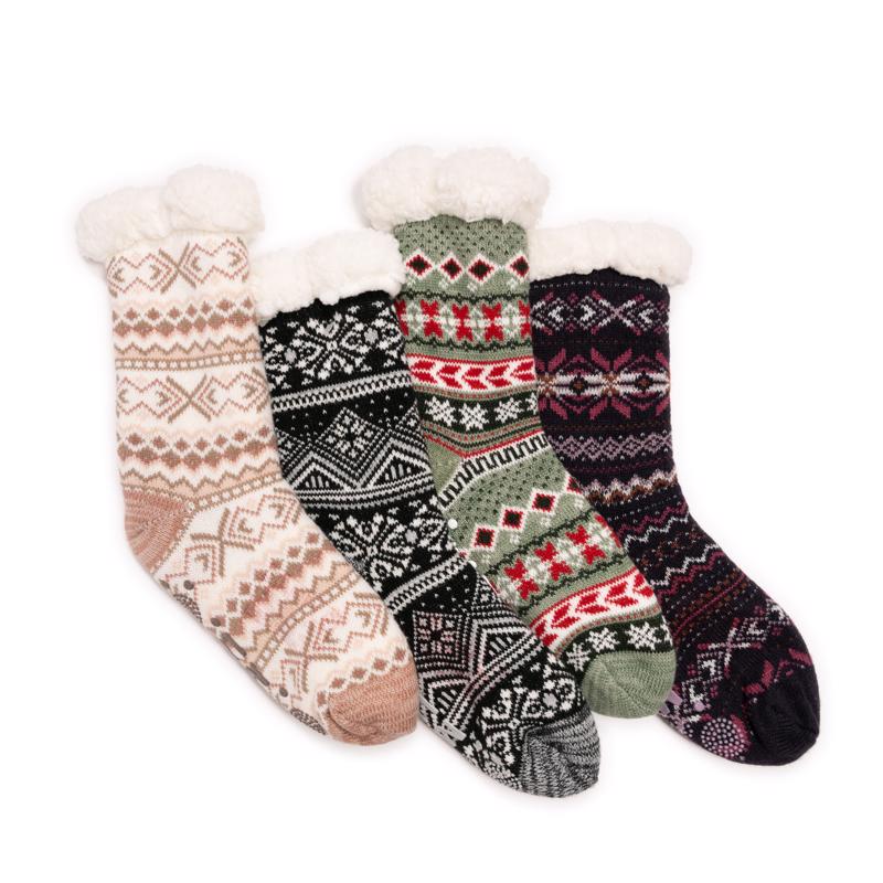 Muk Luks Women's Cabin Socks Assorted Assorted