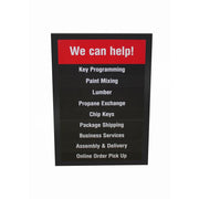 Standard Paint/Sundries/Cleaning Sign Kit