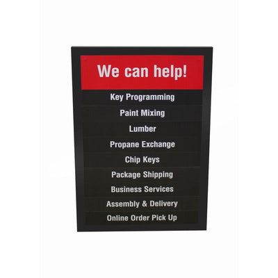 Standard Paint/Sundries/Cleaning Sign Kit