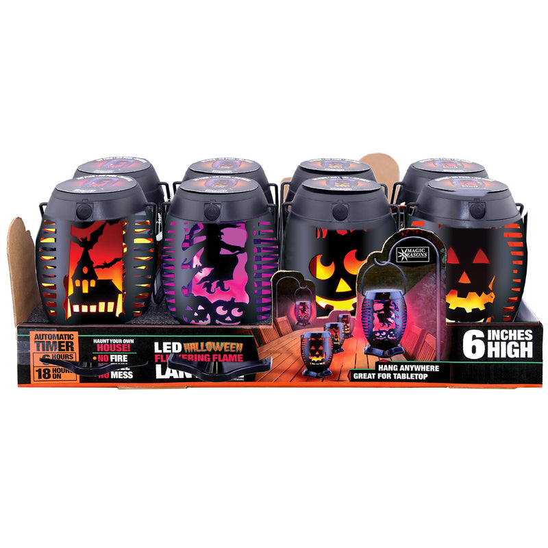 Magic Seasons Halloween Flickering Flame Lantern