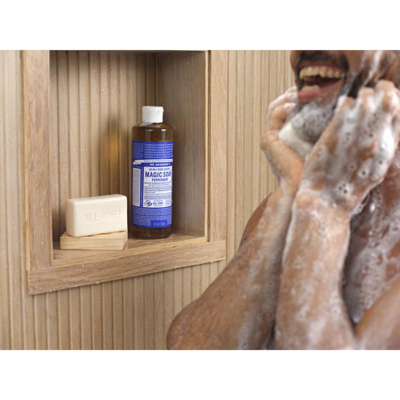 Dr. Bronner's Organic Peppermint Scent Pure-Castile Liquid Soap 32 oz