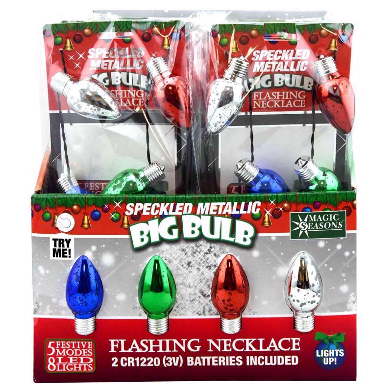 Magic Seasons Scorpion Master Big Bulb Flashing Necklace