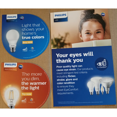 Standard Electrical Sign Kit Philips LED Lights