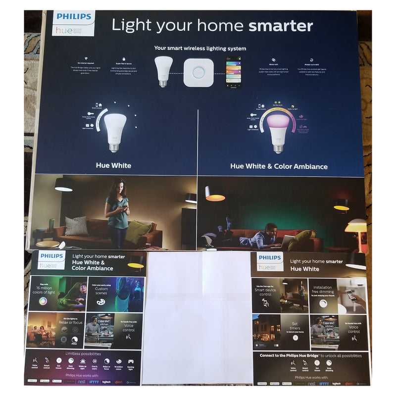 Standard Electrical Sign Kit Philips LED Smart Lights