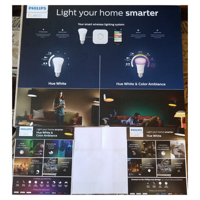 Standard Electrical Sign Kit Philips LED Smart Lights
