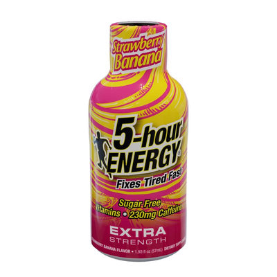 5-hour Energy Extra Strength Sugar Free Strawberry/Banana Energy Shot 1.93 fl. oz.