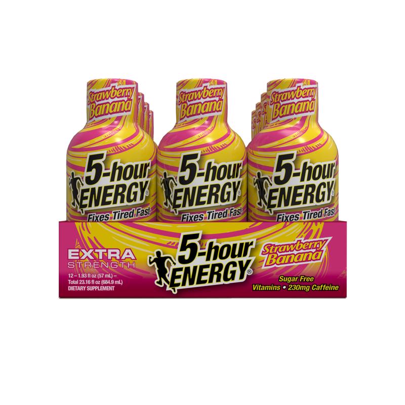 5-hour Energy Extra Strength Sugar Free Strawberry/Banana Energy Shot 1.93 fl. oz.
