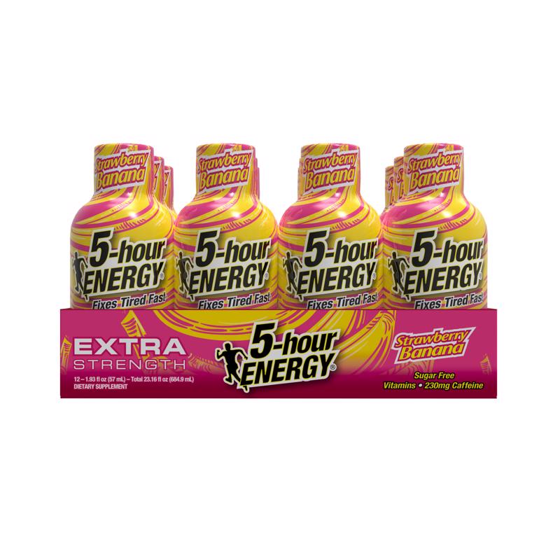 5-hour Energy Extra Strength Sugar Free Strawberry/Banana Energy Shot 1.93 fl. oz.