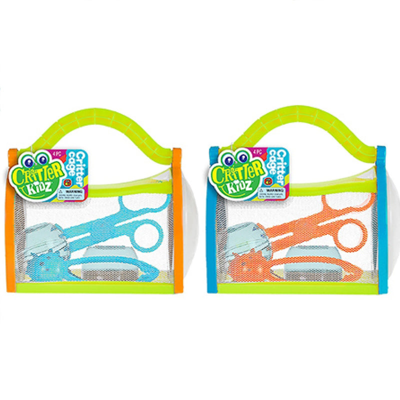 Ja-Ru Critter Kidz Critter Cage Assorted 4 pc