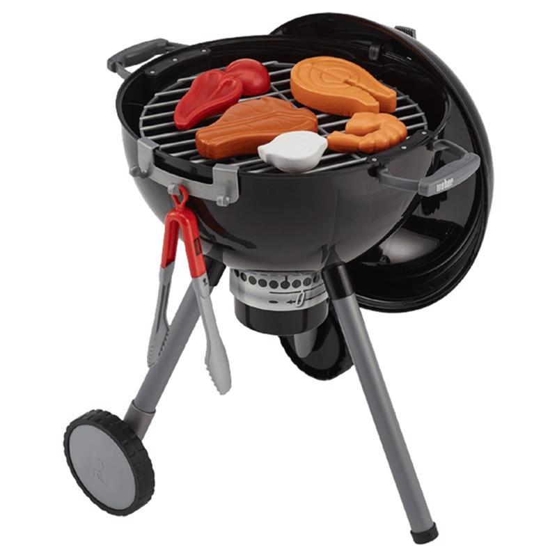 Weber Theo Klein BBQ Kids Toy Grill Black 12 pc