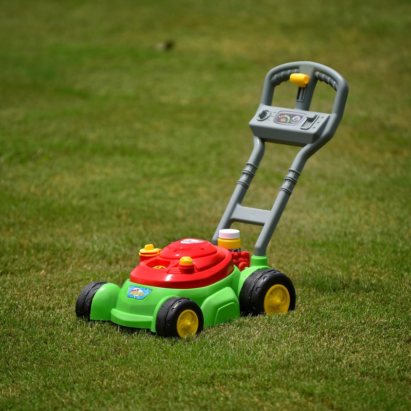 Maxx Bubbles Lawn Mower Bubble Blower Green/Red