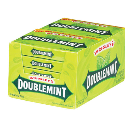 Wrigley's Doublemint Mint Chewing Gum 15 pc