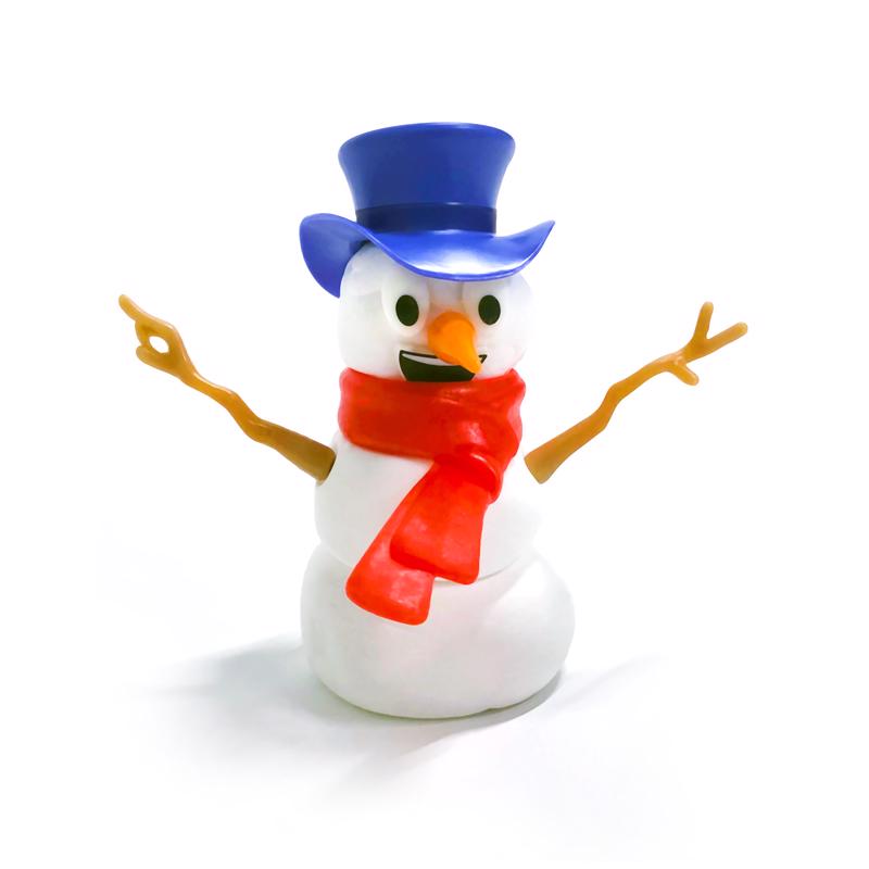 Build Buddiez Snowman Craft Kit Assorted
