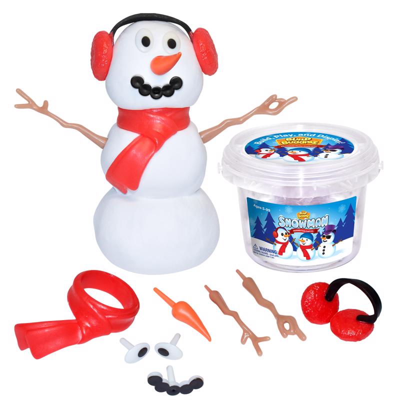 Build Buddiez Snowman Craft Kit Assorted
