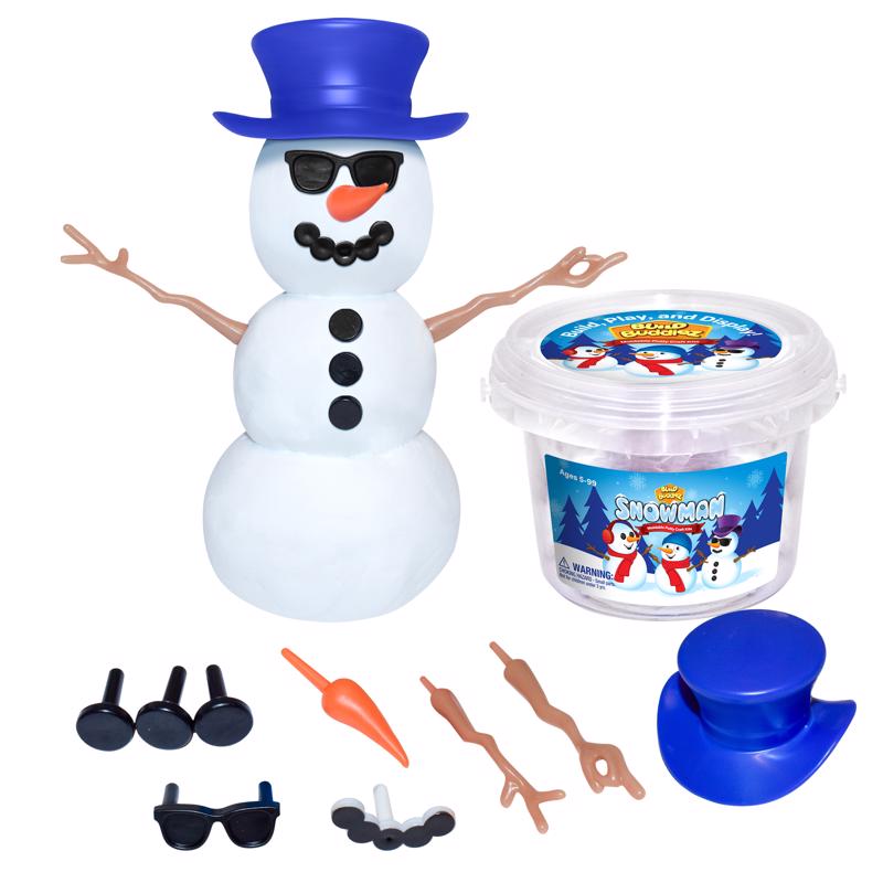Build Buddiez Snowman Craft Kit Assorted