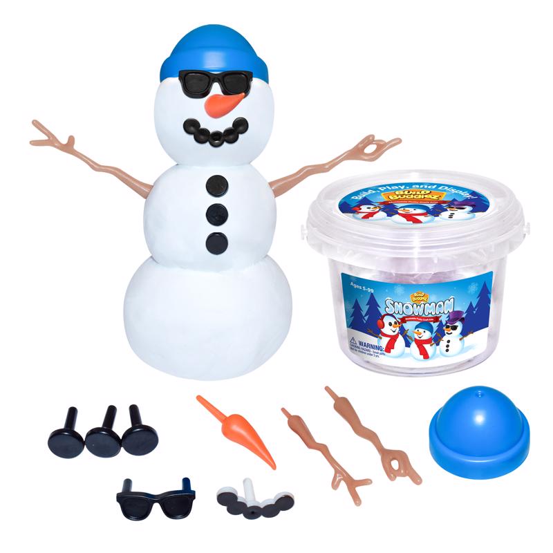 Build Buddiez Snowman Craft Kit Assorted