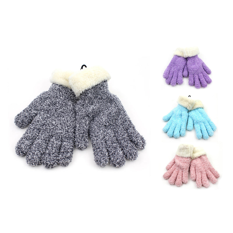 Diamond Visions Heat Max Winter Goods Fuzzy Sherpa Glove Acrylic