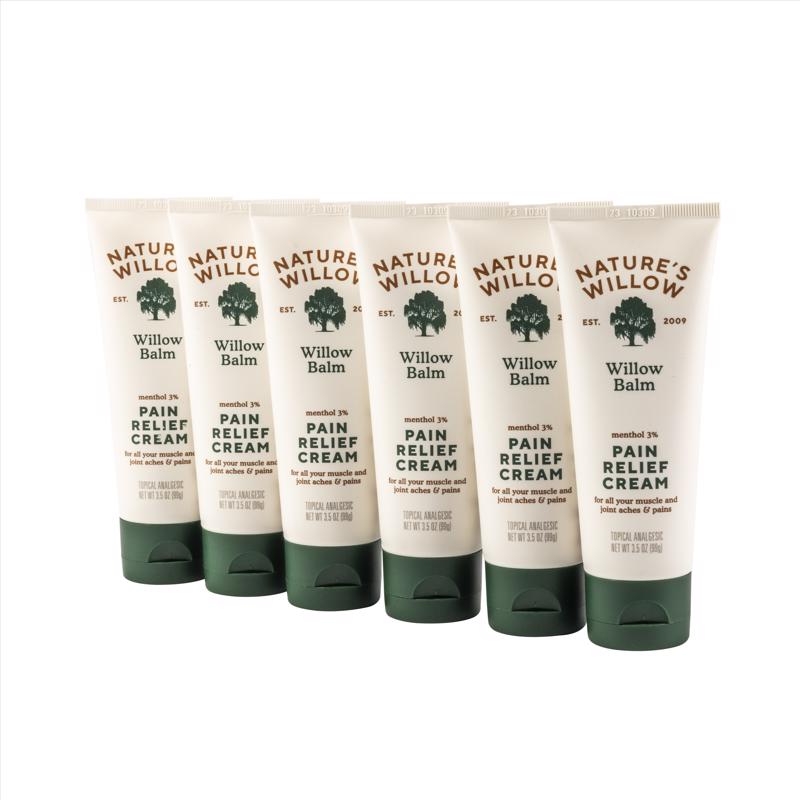 Nature's Willow Lavender Scent Pain Relieving Cream 3.5 oz